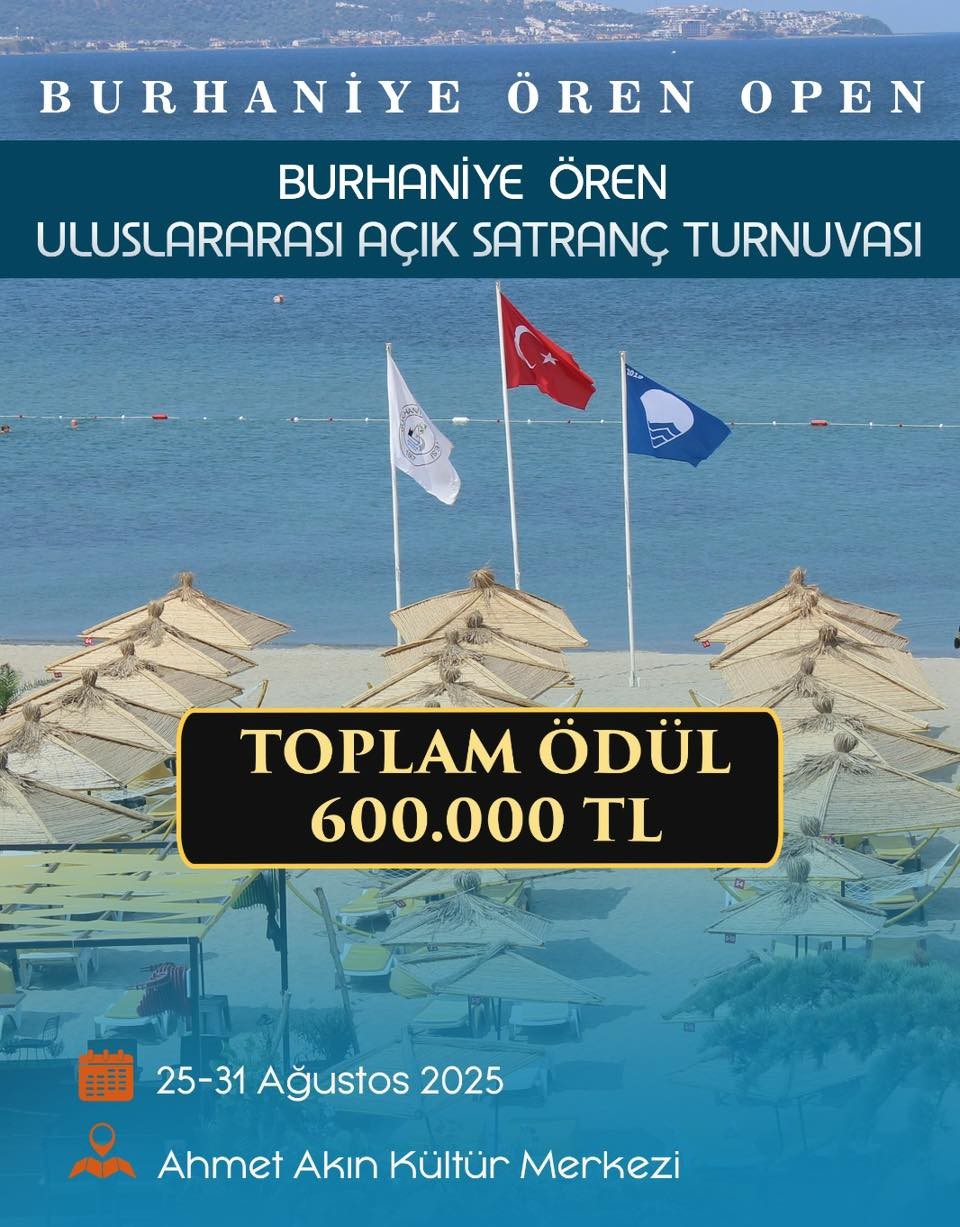 SATRANÇ USTALARI BURHANİYE’DE BULUŞACAK