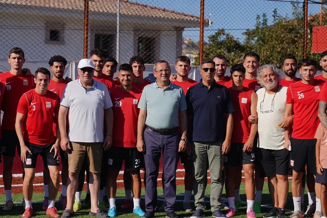 Başkan Mesut Ergin’den Ayvalıkgücü’ne Sezon Öncesi Moral Ziyareti