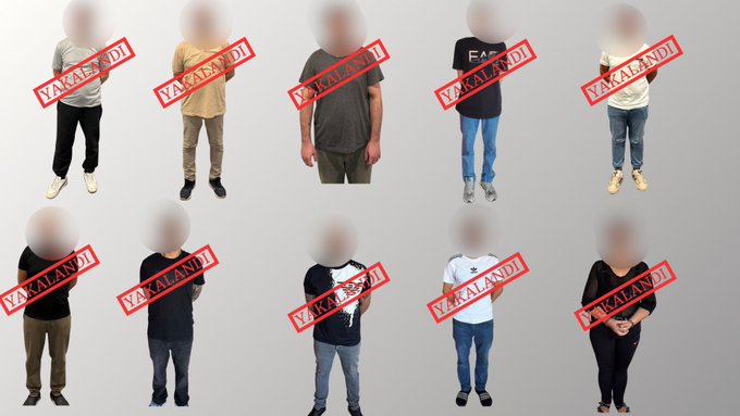 ULUSLARARASI OPERASYONLA 10 SUÇLU TÜRKİYE’YE İADE EDİLDİ