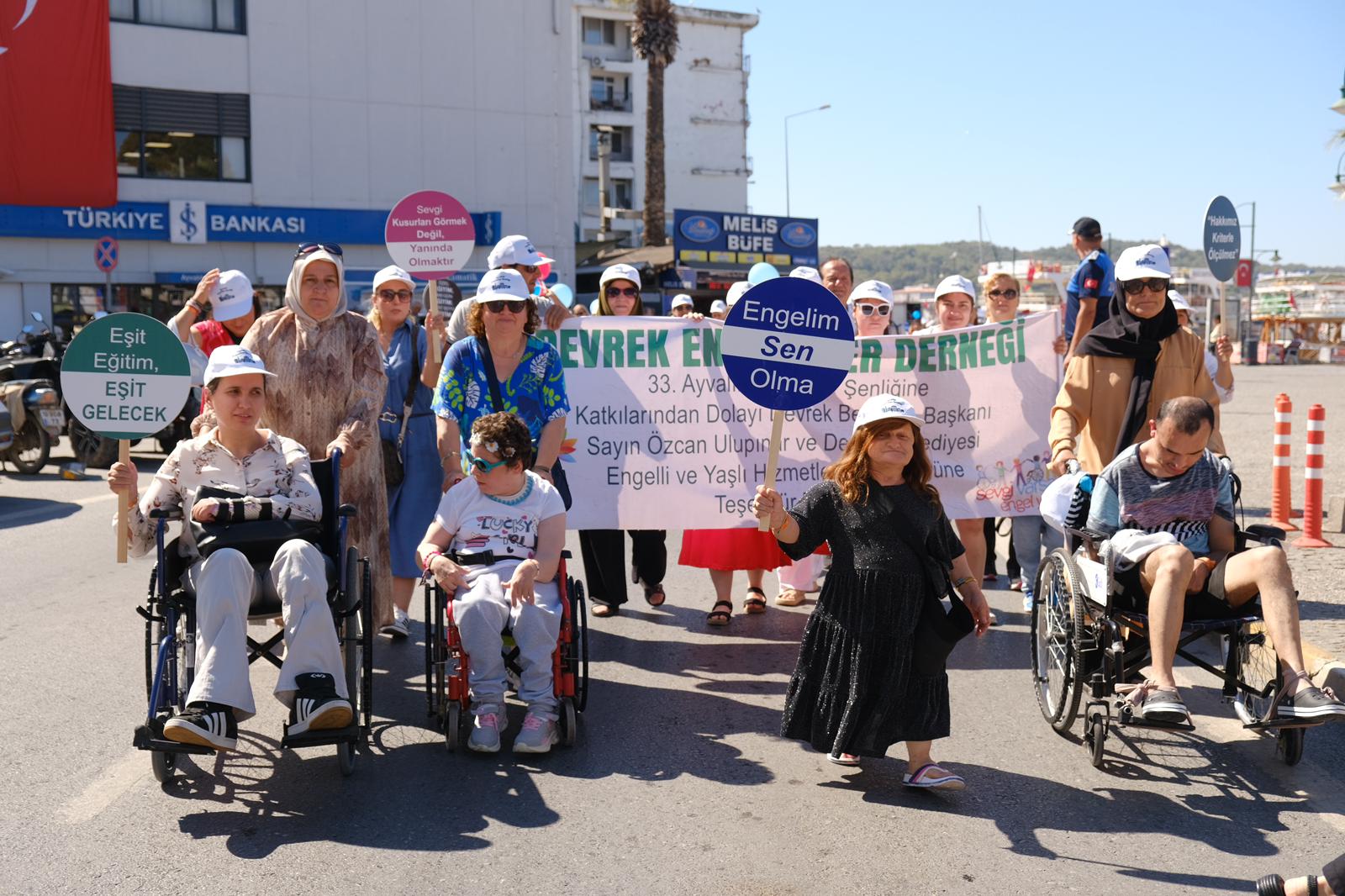 Ayvalık’ta “Engelliler Kültür, Sanat ve Spor Etkinlikleri” 33. Kez Başladı