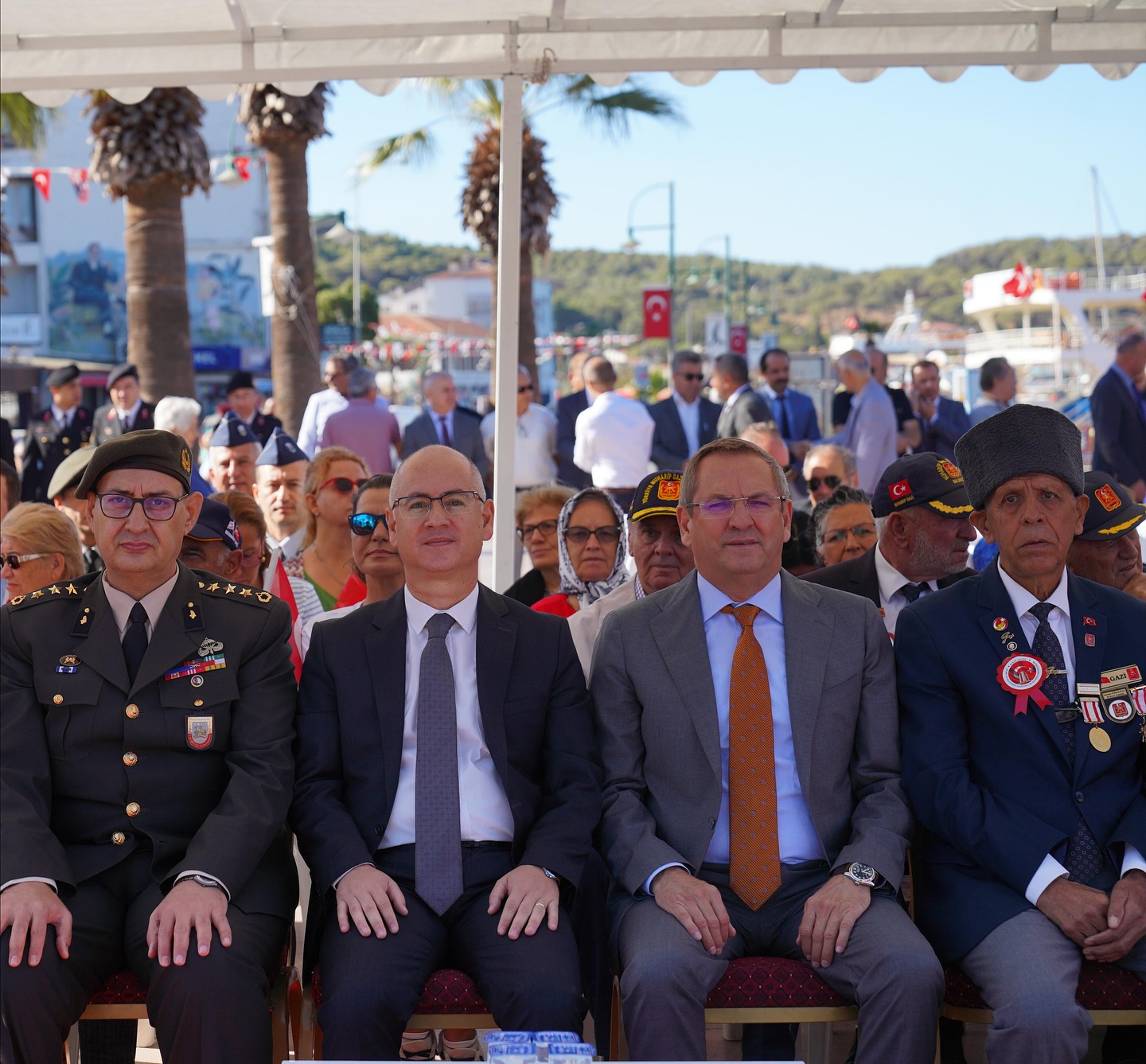 Ayvalık’ta 19 Eylül Gaziler Günü Törenle Kutlandı