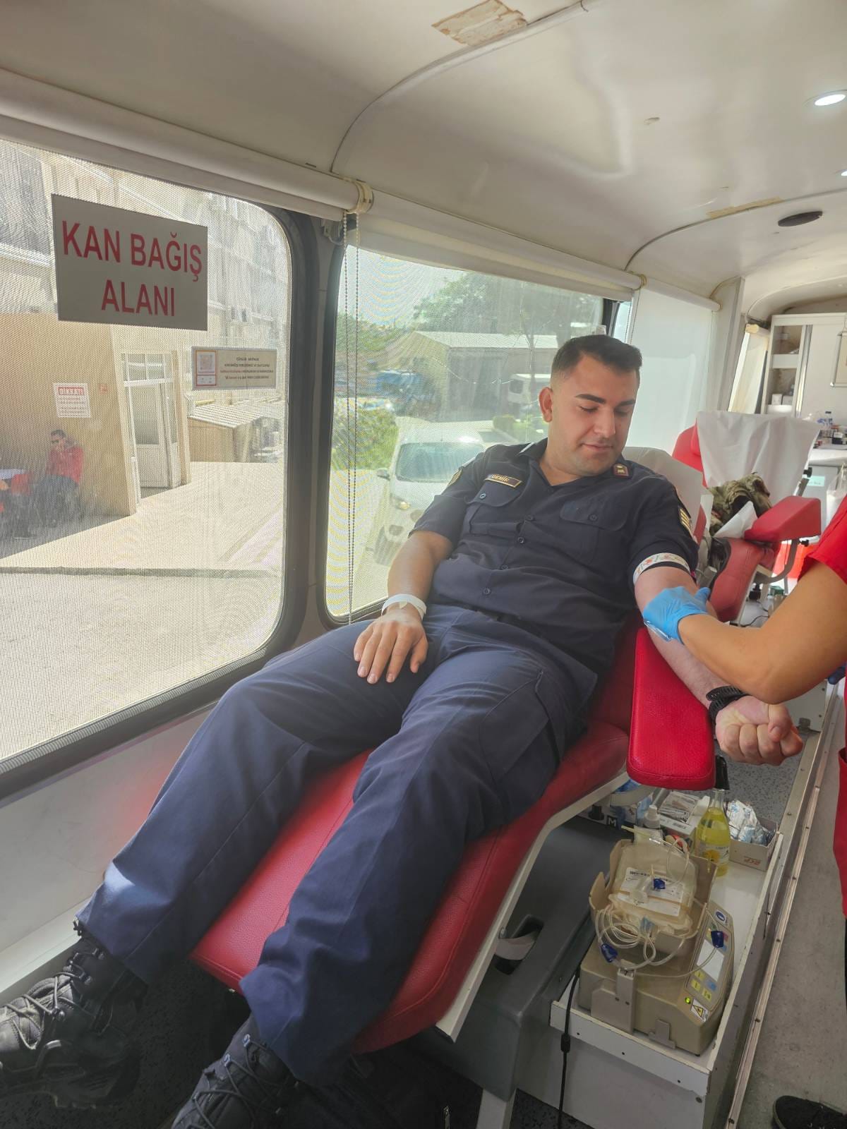 Balıkesir İl Jandarma Personelinden Kan Bağışı Desteği