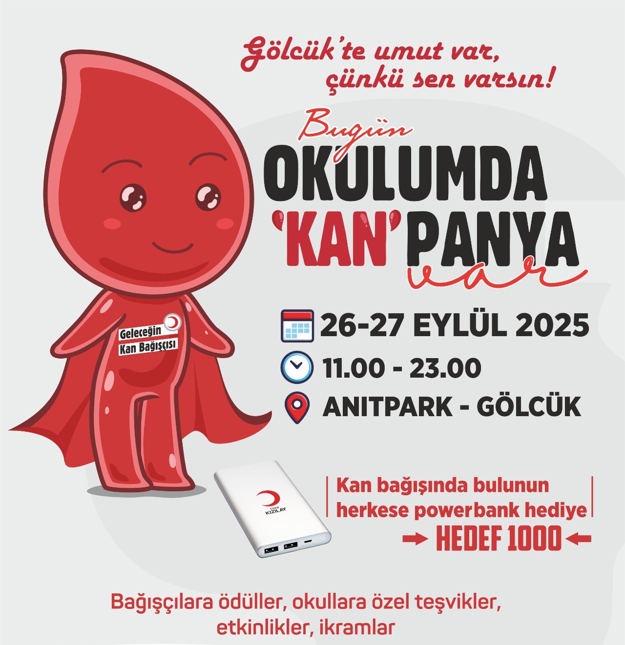 Gölcük’te Festival Havasında Kan Bağışı Kampanyası