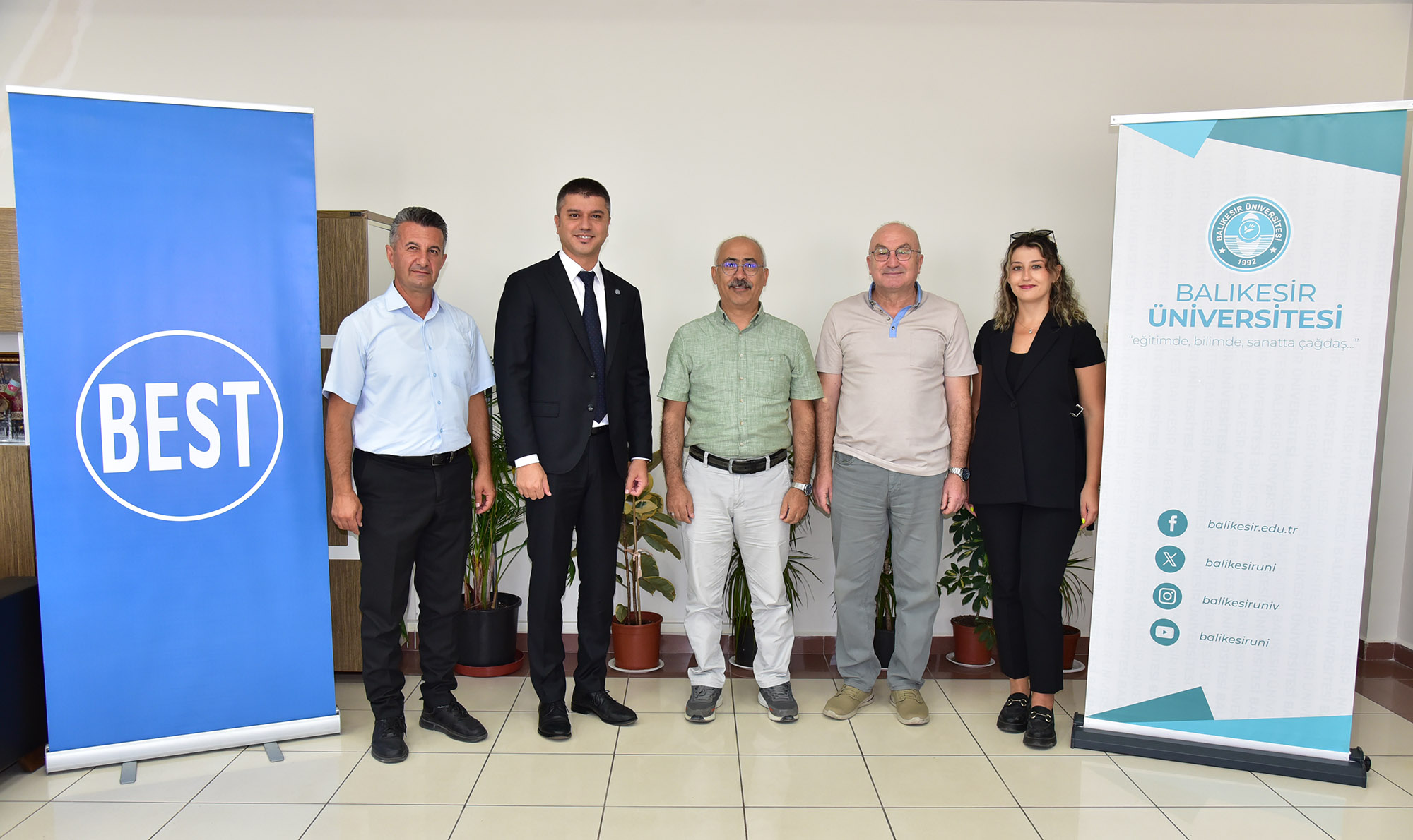 BAÜN ve BEST A.Ş. Üniversite-Sanayi İş Birliği İçin Güçlerini Birleştiriyor