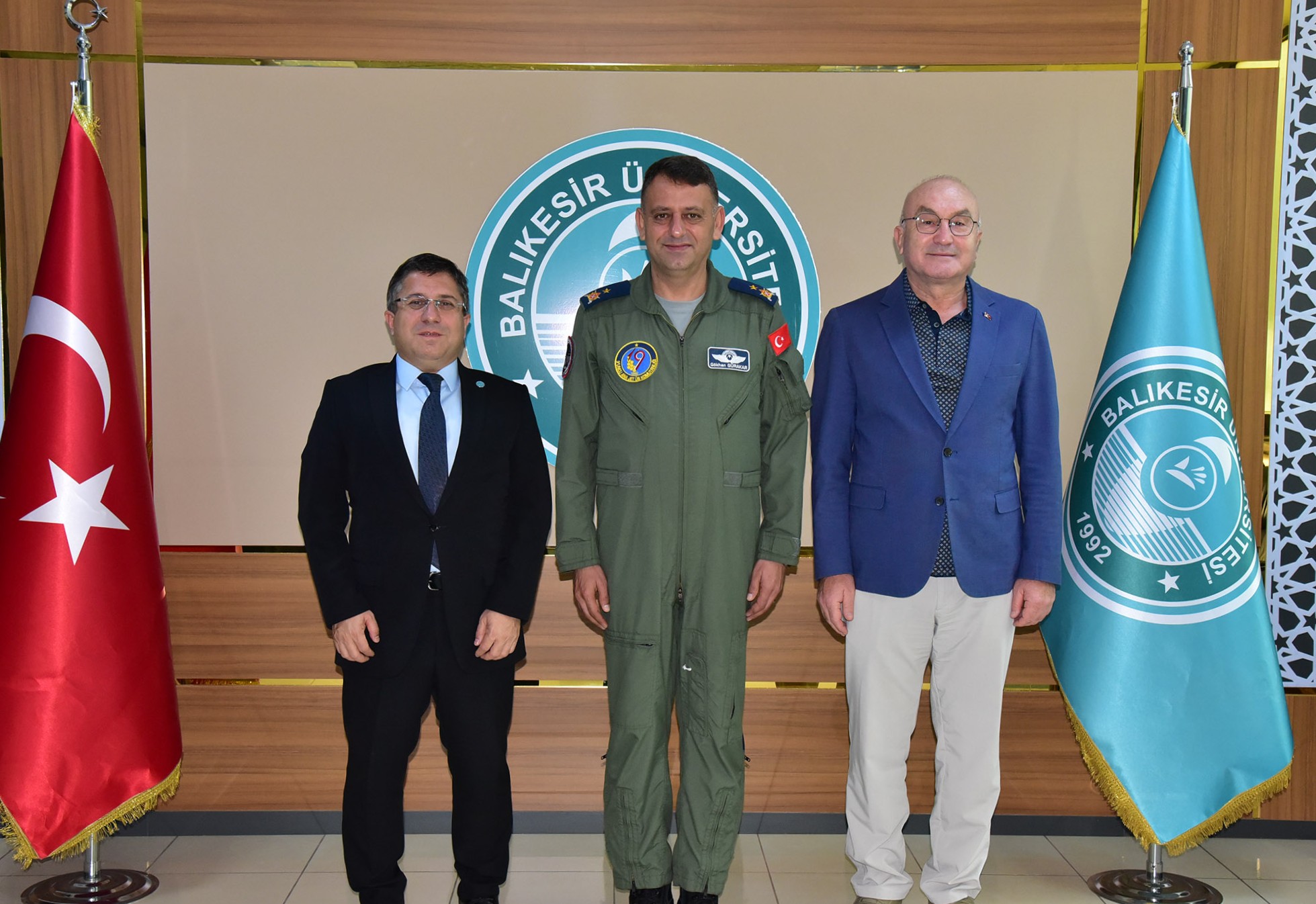 Garnizon Komutanı Tuğgeneral Gürakar’dan Rektör Oğurlu’ya İade-i Ziyaret