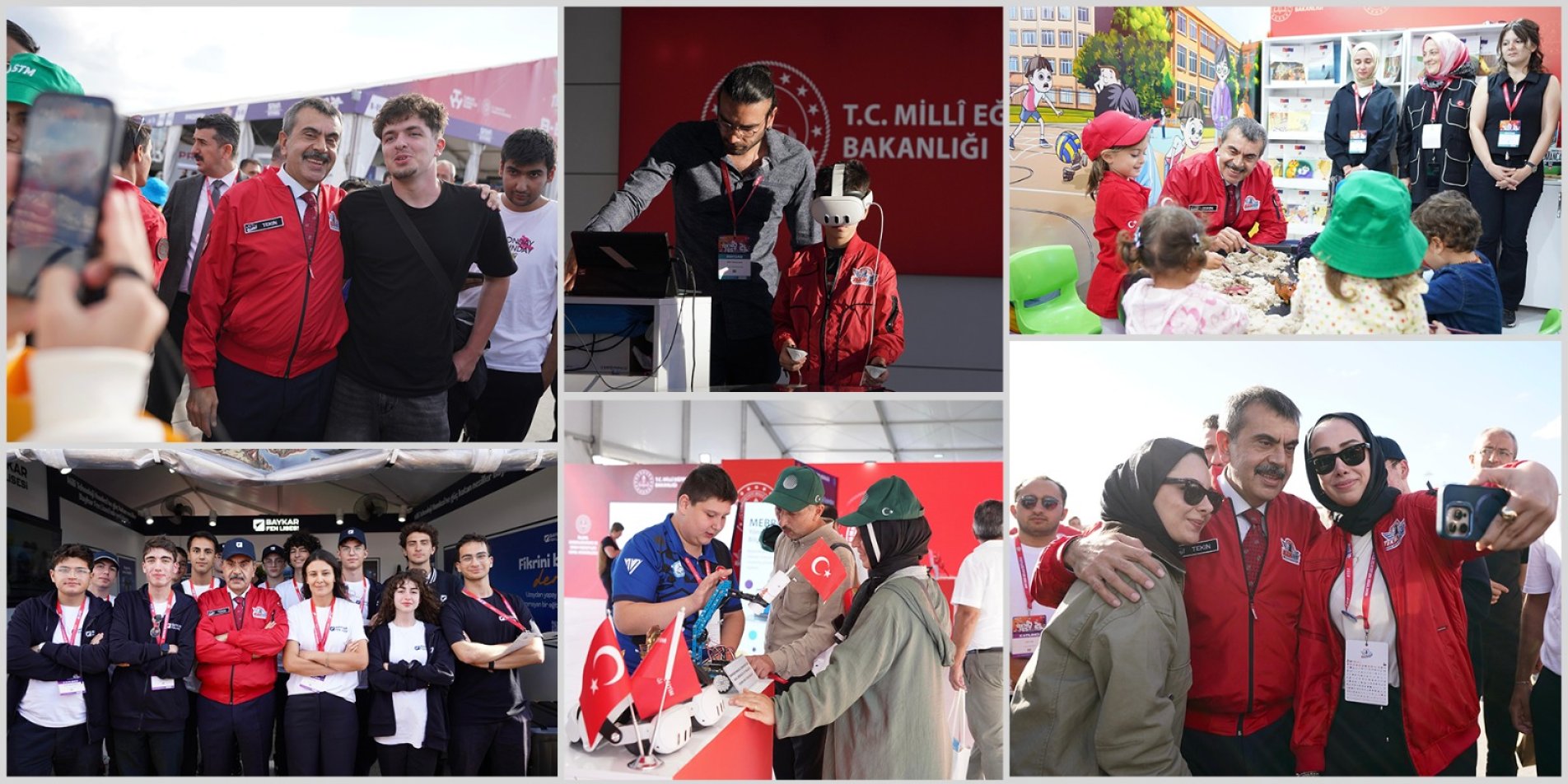 Bakan Yusuf Tekin TEKNOFEST’te Öğrencilerle Buluştu