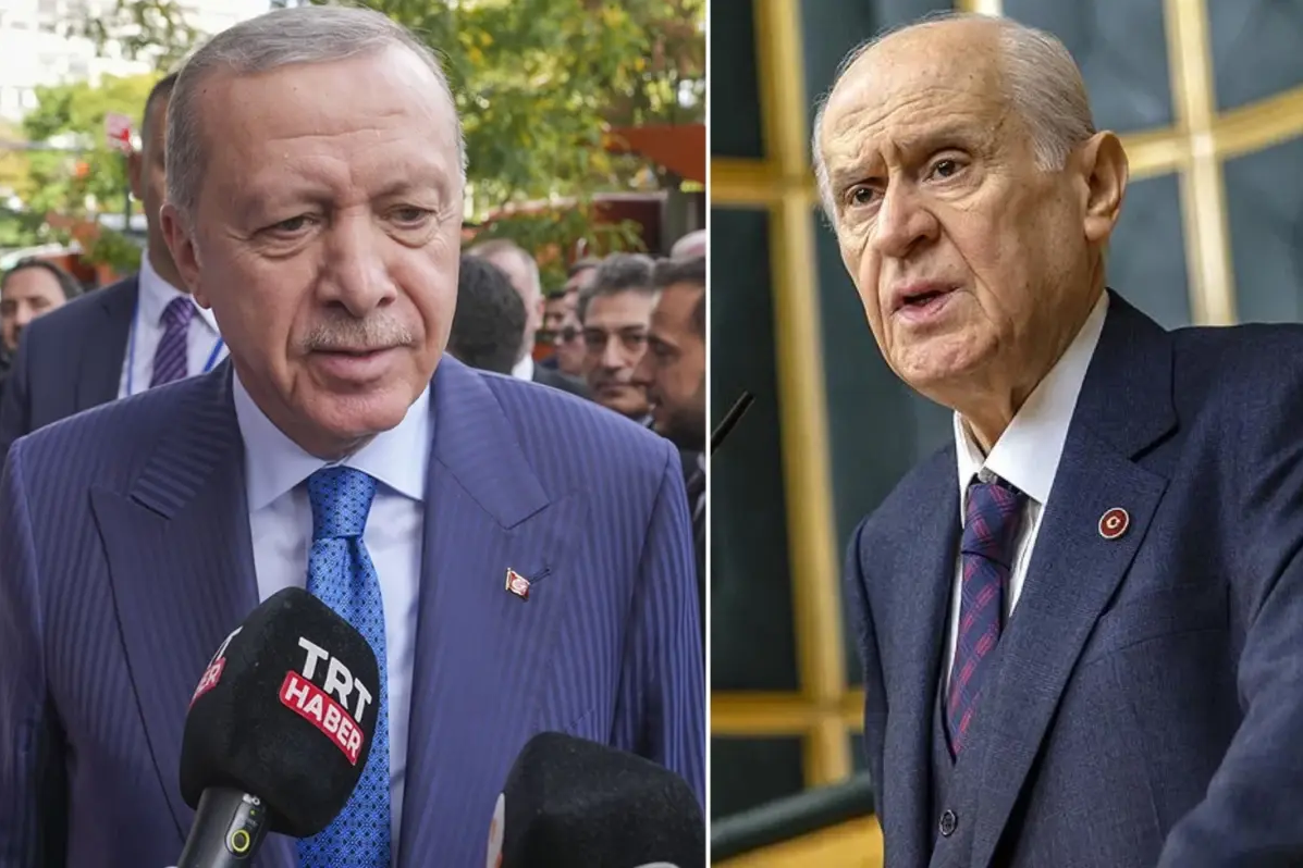 Erdoğan’dan Bahçeli’nin TRÇ İttifakı Önerisine Kısa Yanıt: “Hayırlısı Olsun”