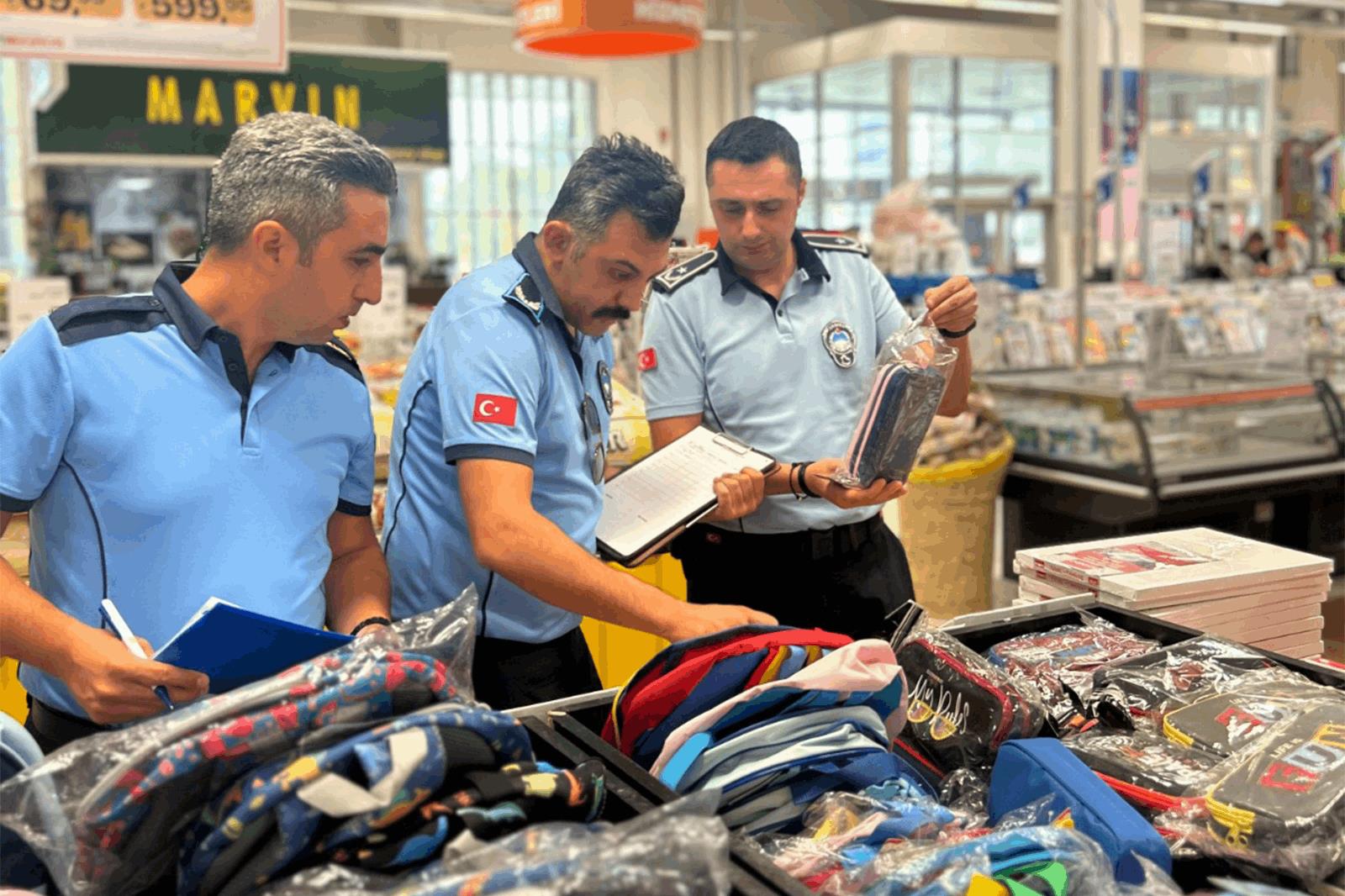 Zabıtadan Yeni Eğitim Öğretim Yılı Öncesi Sıkı Denetim