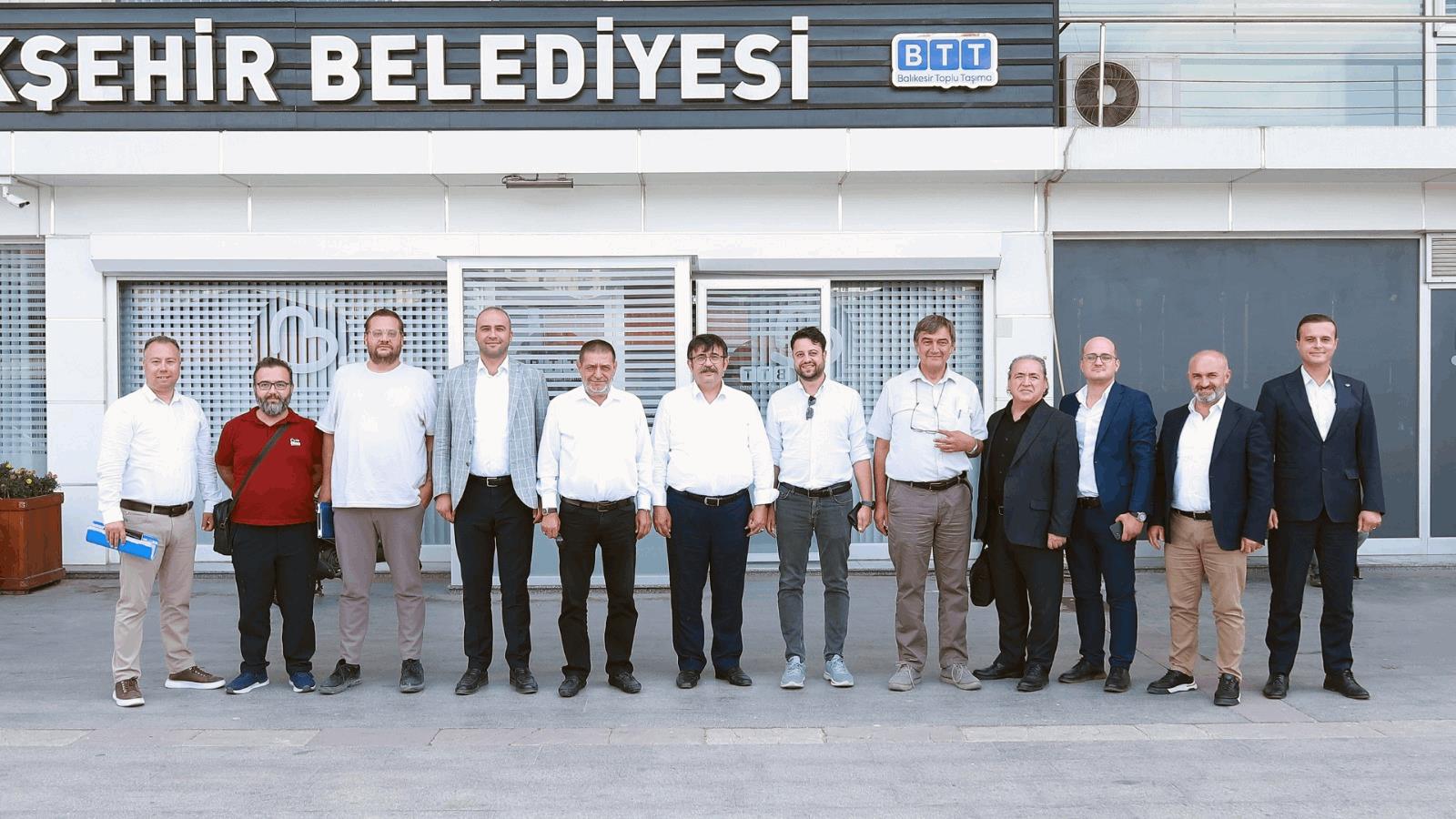 BTT, BURULAŞ Heyetini Ağırladı