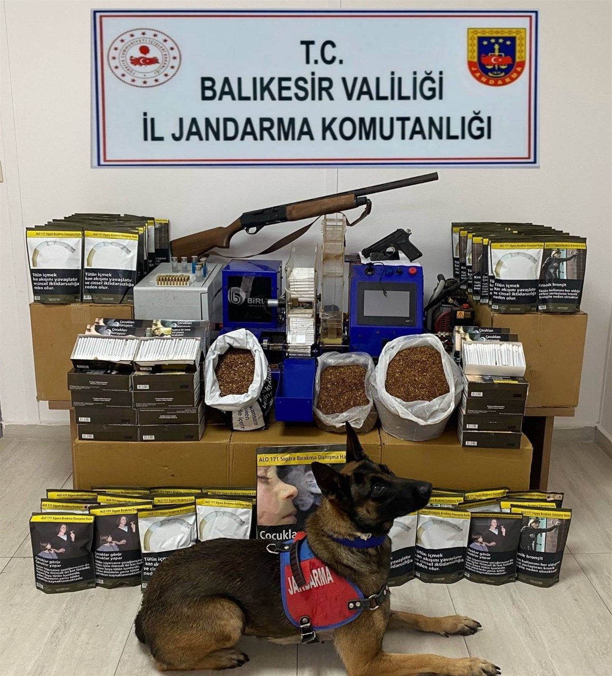 Balıkesir’de Kaçakçılık Operasyonları: 4 Şüpheli Gözaltında