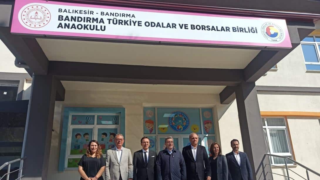 Bandırma’da Eğitime Katkı Sunan İş Birliği Yerinde İncelendi