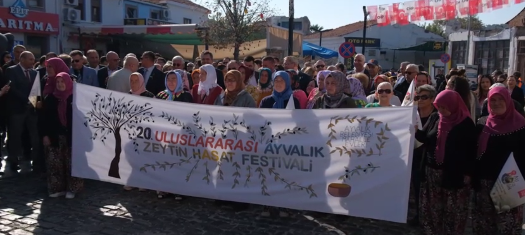 Ayvalık’ta Zeytin Bereketi Festival Coşkusuyla Buluştu