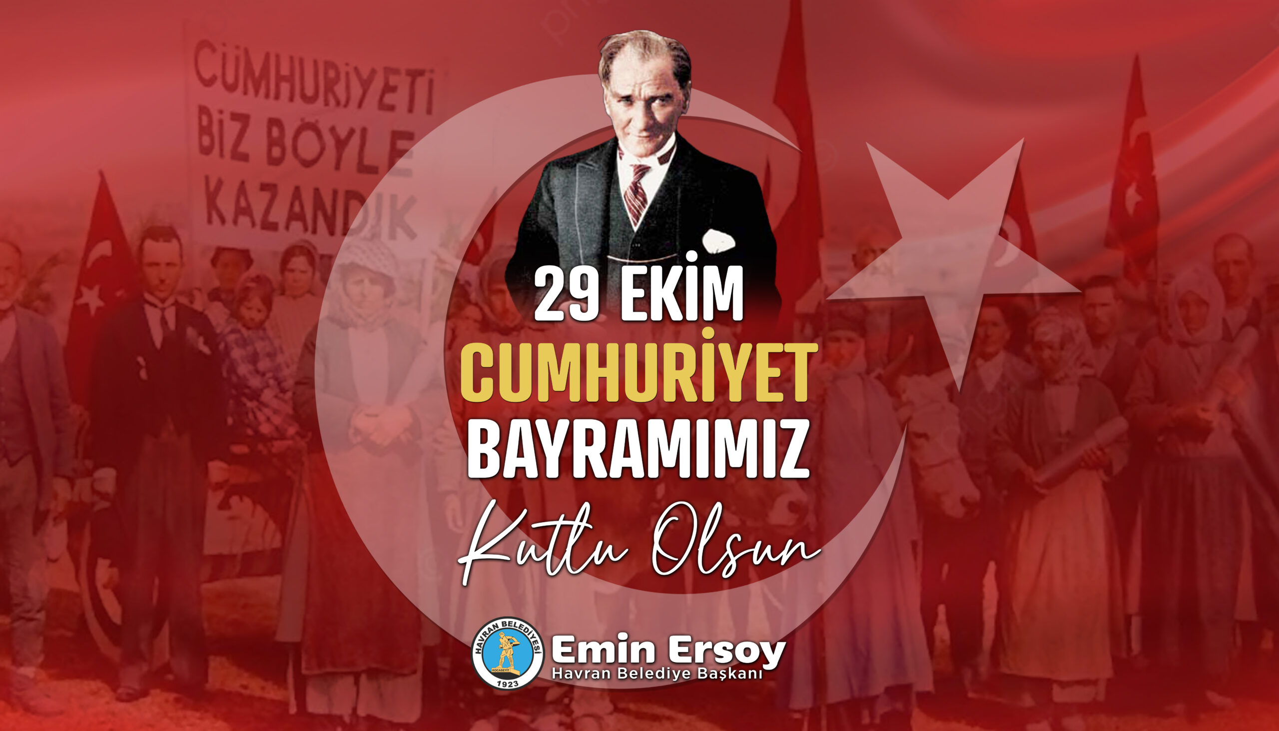 Emin Ersoy 29 Ekim Kutlama İlanı
