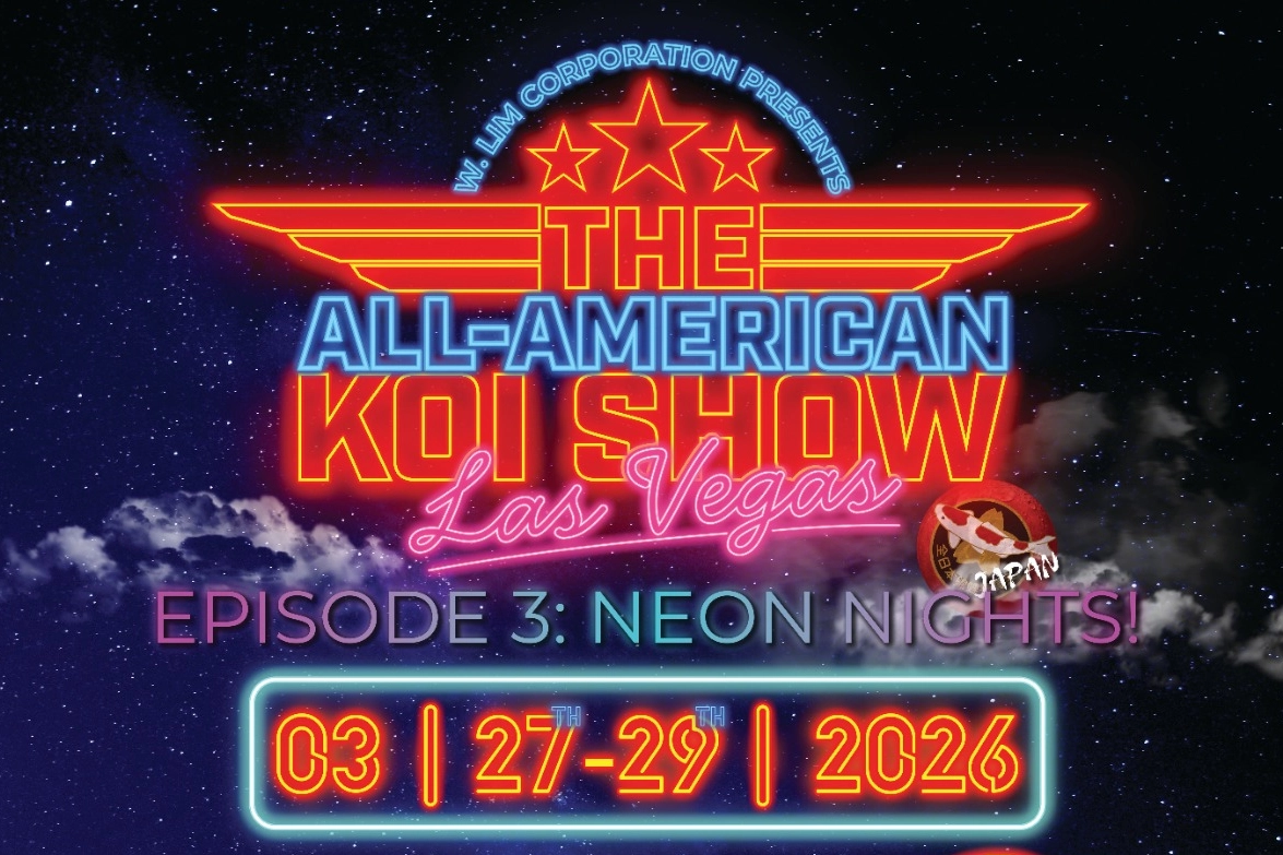 All American Koi Show 2026: Koi dünyasının en prestijli yarışması Las Vegas’a dönüyor