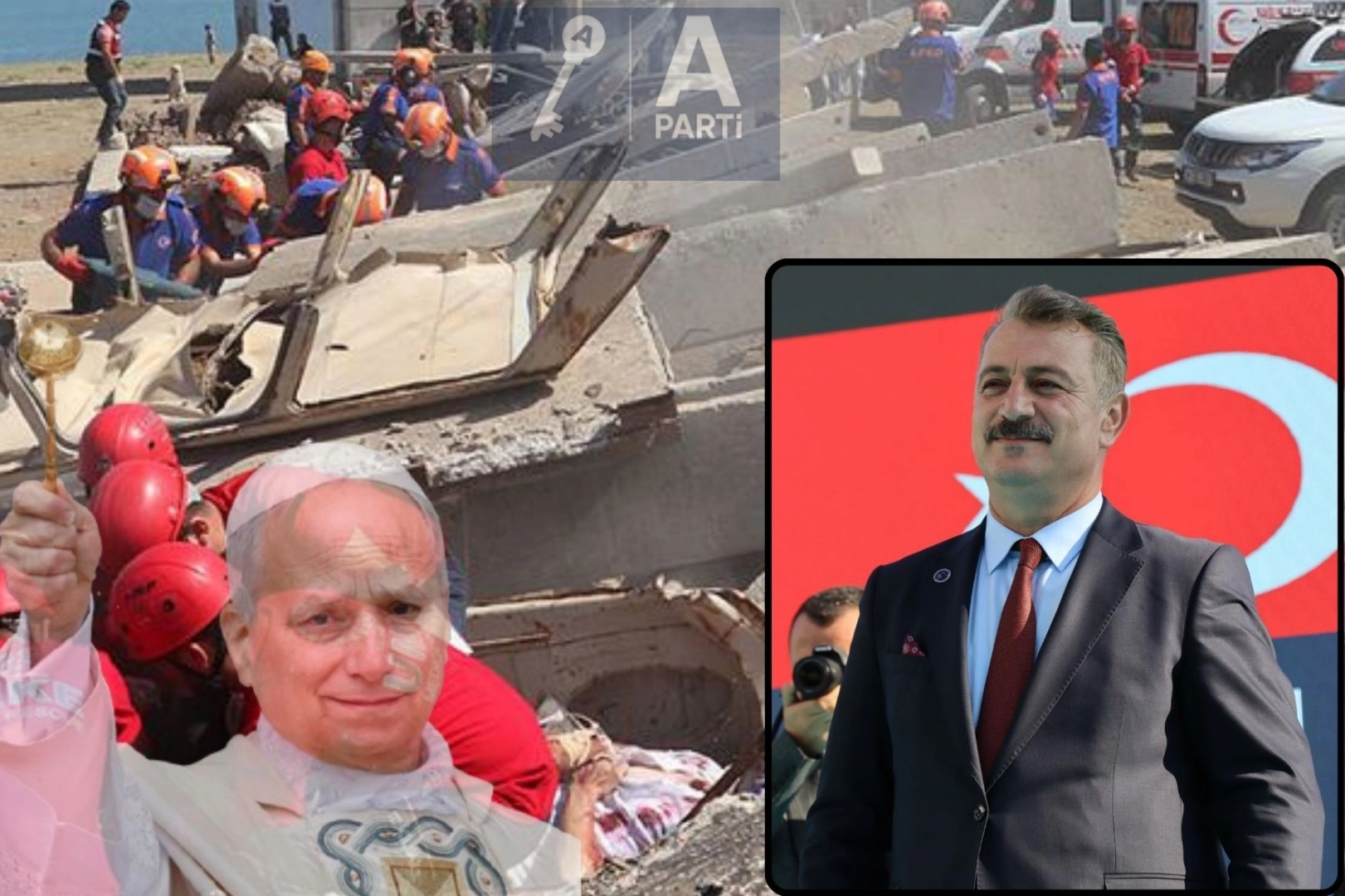 Anahtar Bursa’dan sordu: Papa’nın ziyareti felaketten daha mı önemli?