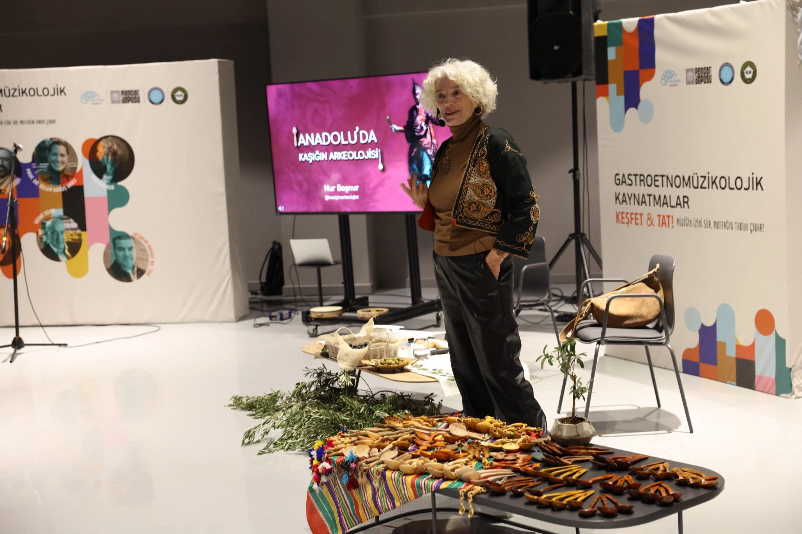 Bursa’da kaşığın hikayesi zeytinli lezzetlerle anlatıldı