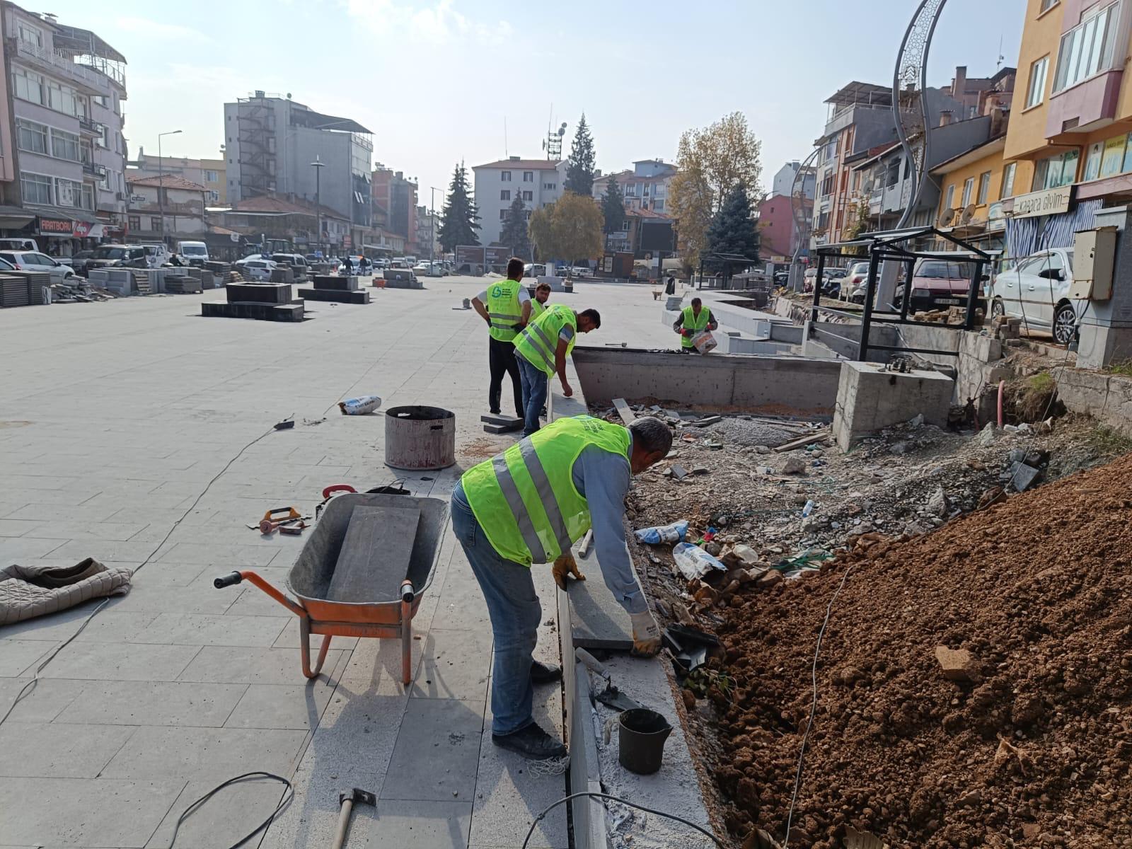 Büyükşehir ile Dursunbey’in çehresi güzelleşiyor