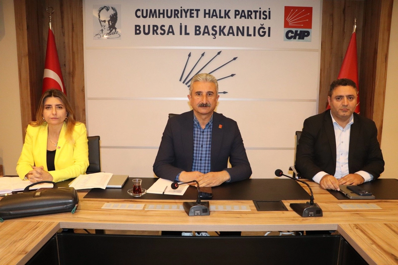 CHP Bursa İl Başkanlığı’nda görev dağılımı belli oldu