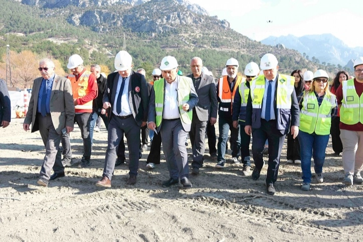 Güngör Geçer’den Adana Pozantı Atık Su Arıtma Tesisi’ne inceleme