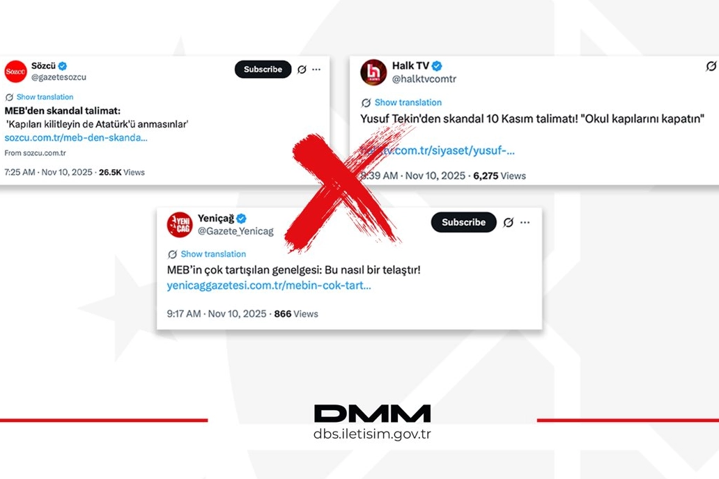 İletişim’den 10 Kasım iddialarına açıklama… MEB, Atatürk’ü anmayı yasaklamadı!