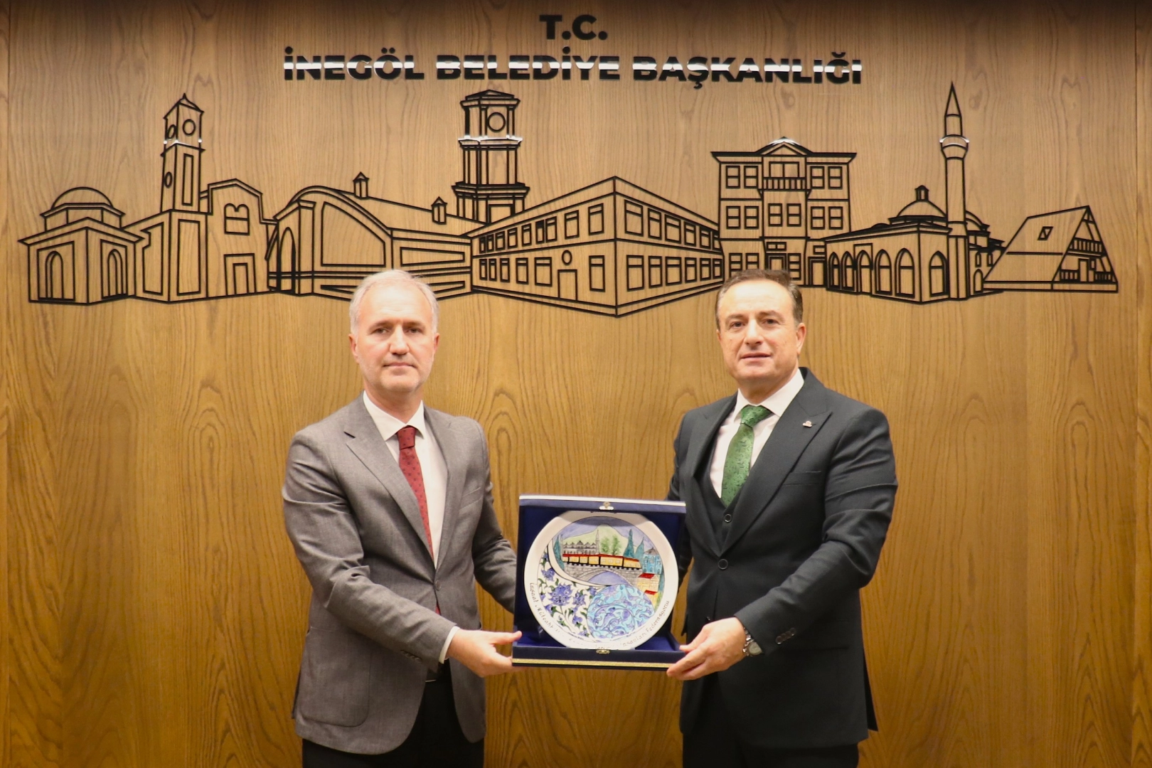 İMSİFED heyeti İnegöl’de temaslarda bulundu