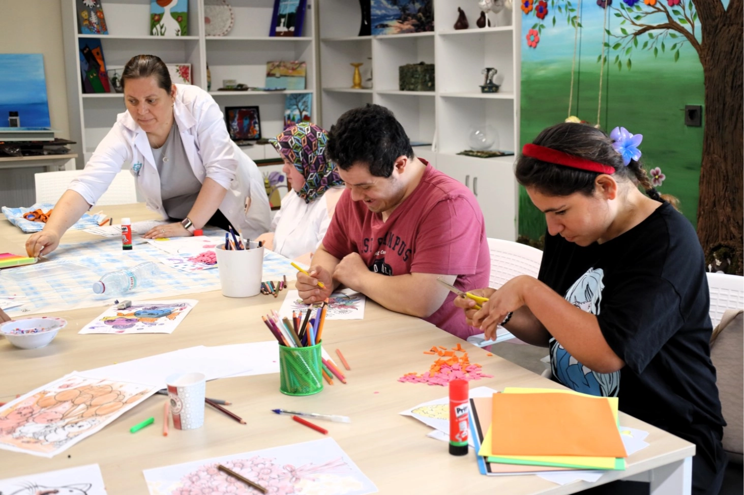 Kocaeli’de sanatla özgüven ‘Gonca’ ile kazanılıyor