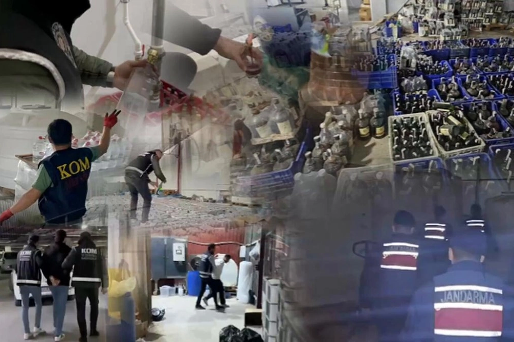 81 ilde sahte alkole büyük darbe… Son 1 haftada 91 bin litreden fazla kaçak içki