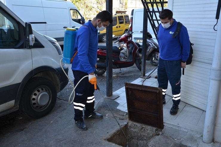 Antalya’da vektörel mücadele çalışmaları sürüyor