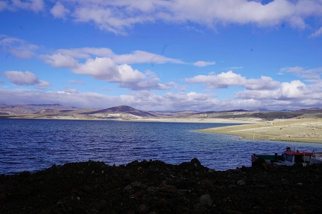 ASKİ’den Çamlıca Barajı’na yüzer su pompası