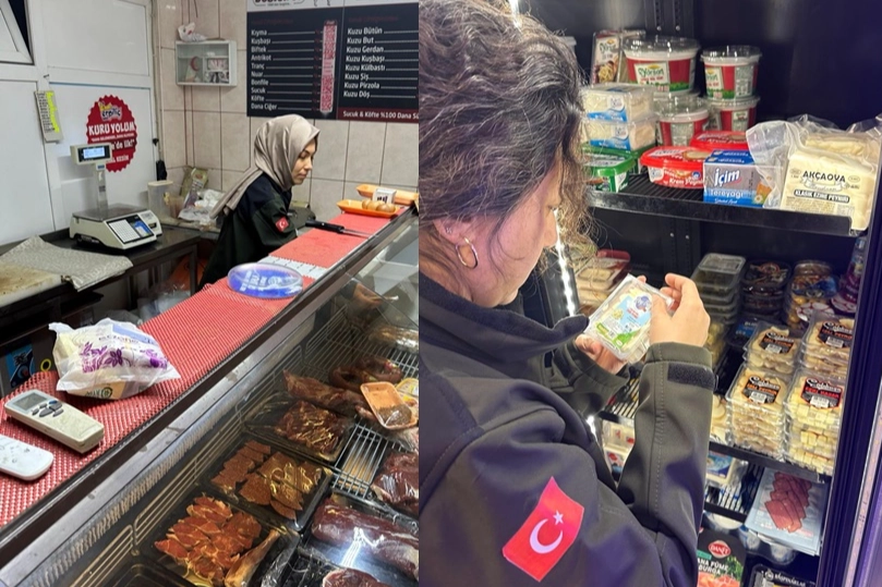 Bilecik Pazaryeri’nde yeni yıl öncesi denetim seferberliği