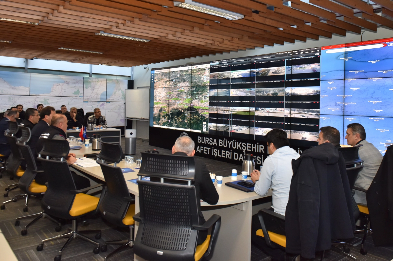 Bursa Büyükşehir’den kış tatbikatı