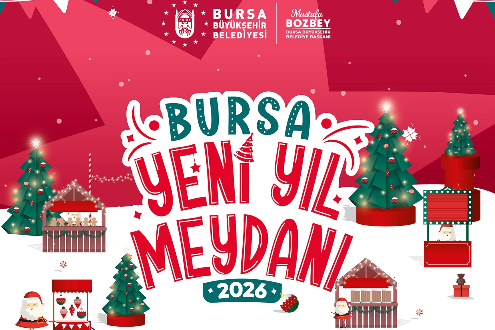 Bursa Büyükşehir’den yeni yıla özel aktiviteler