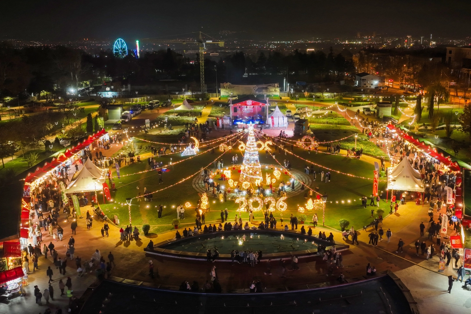 Bursa’da 2026 coşkusu başladı