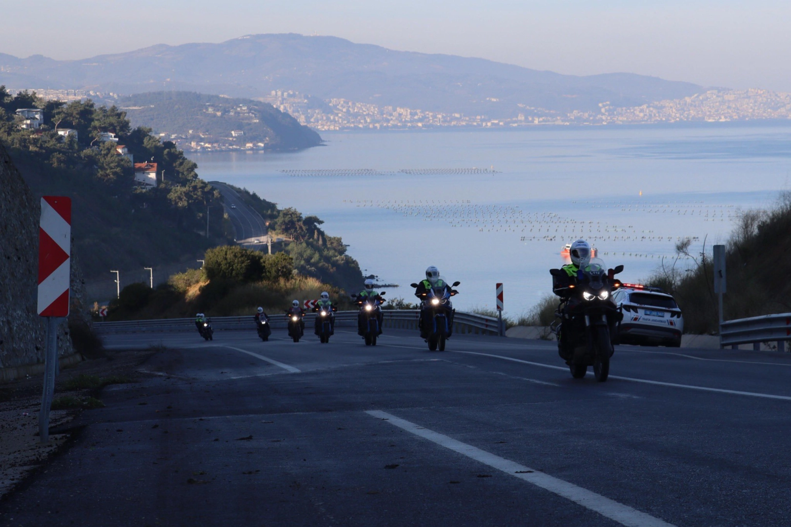 Bursa Jandarma’dan motosiklet sürücülerine ileri sürüş kursu