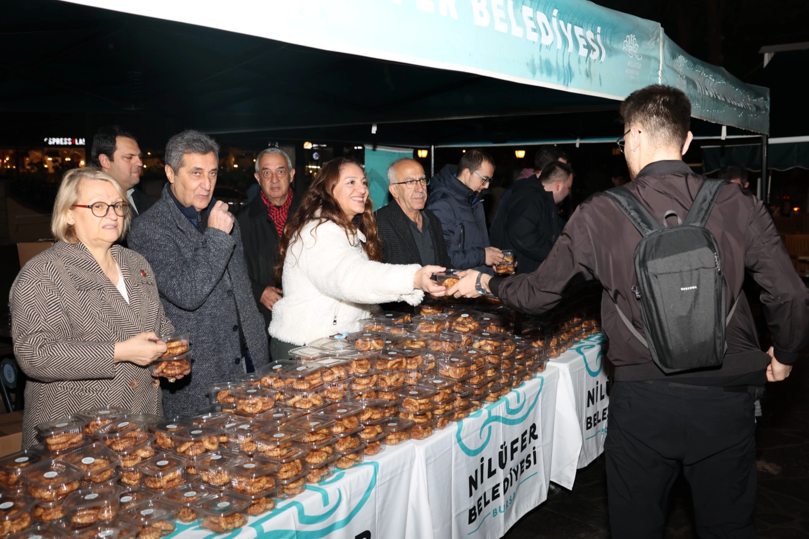 Bursa Nilüfer’de kandil geleneği yaşatıldı