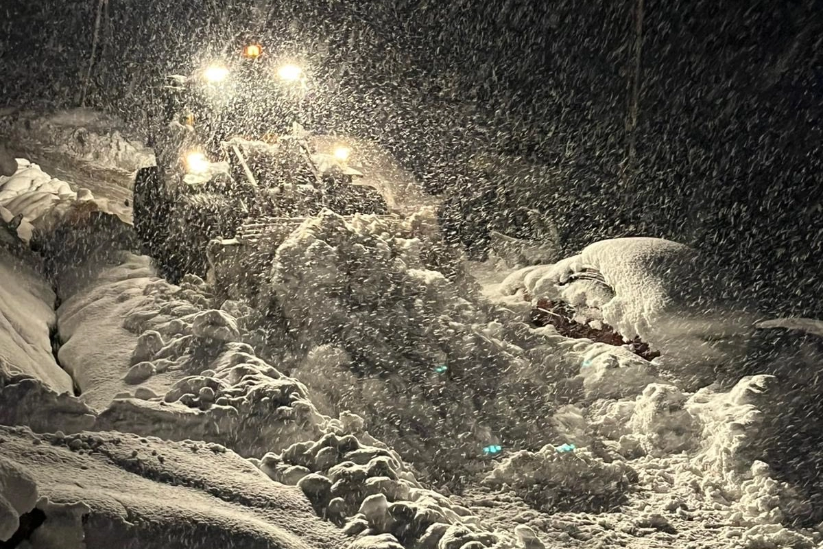 Düzce Yığılca’da kar kalınlığı 60 santimetreyi aştı