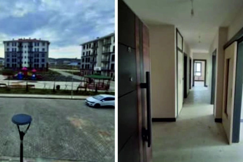 Edirne Keşan’da TOKİ’nin teslim ettiği daire anında kiraya verildi