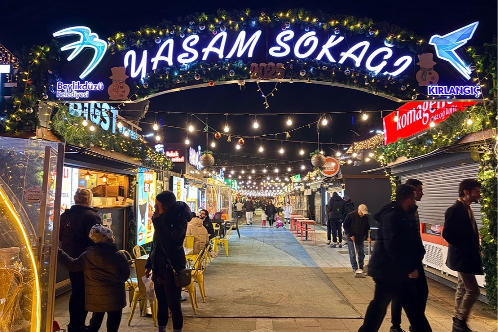 İstanbul Beylikdüzü’nde kış festivali başladı