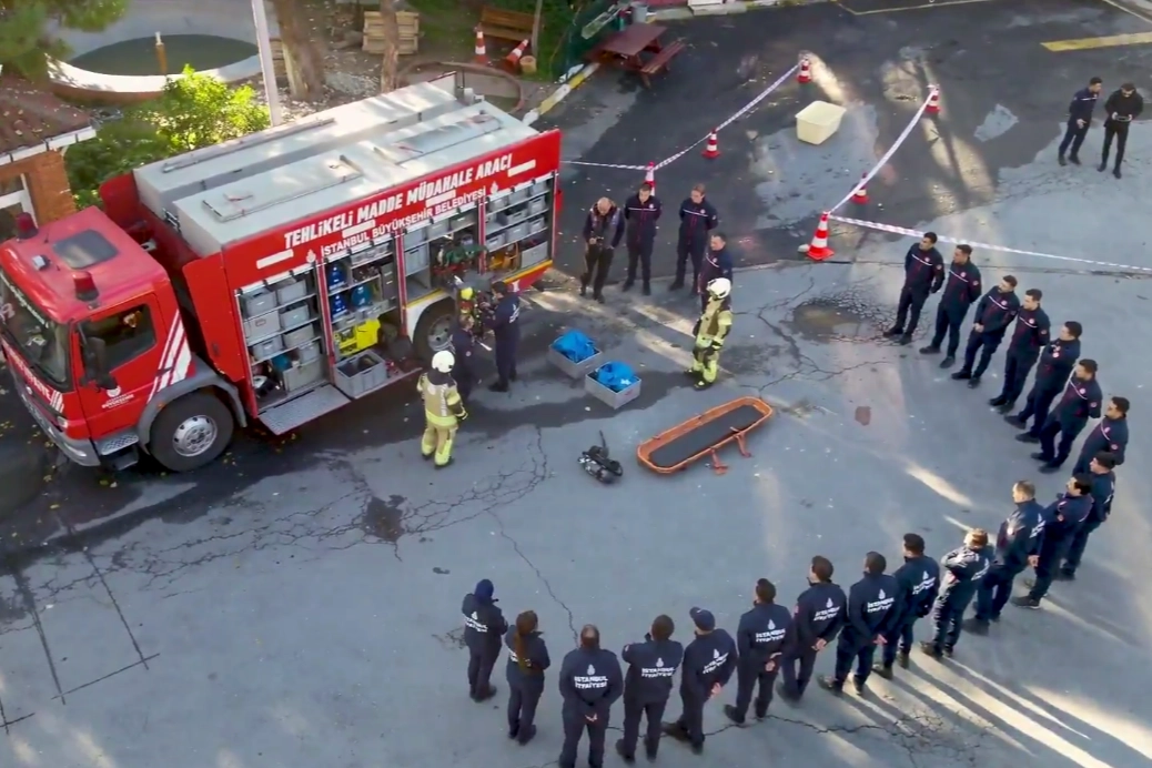 İstanbul itfaiyesi güçleniyor… 591 yeni personel göreve hazırlanıyor