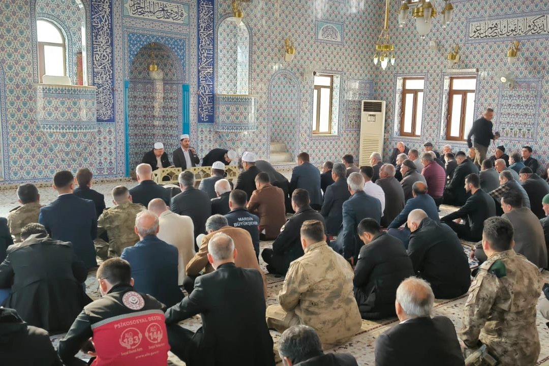 Mardin’de Pençe Kilit gazisinden şehit silah arkadaşlarına mevlit