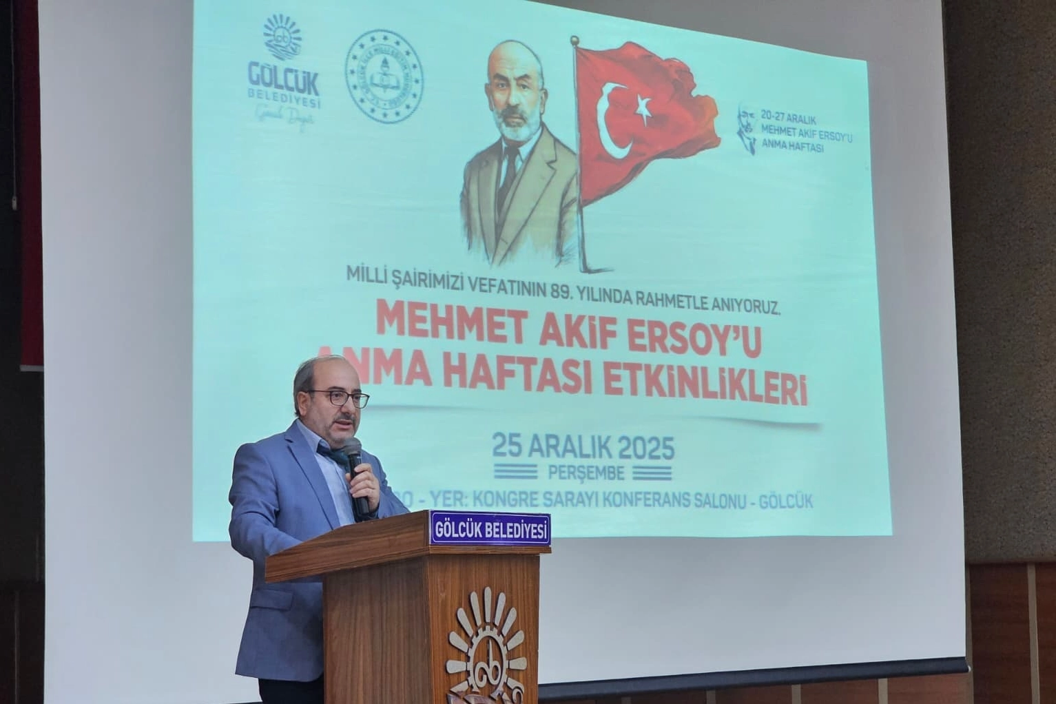 Mehmet Akif Ersoy Gölcük’te anıldı