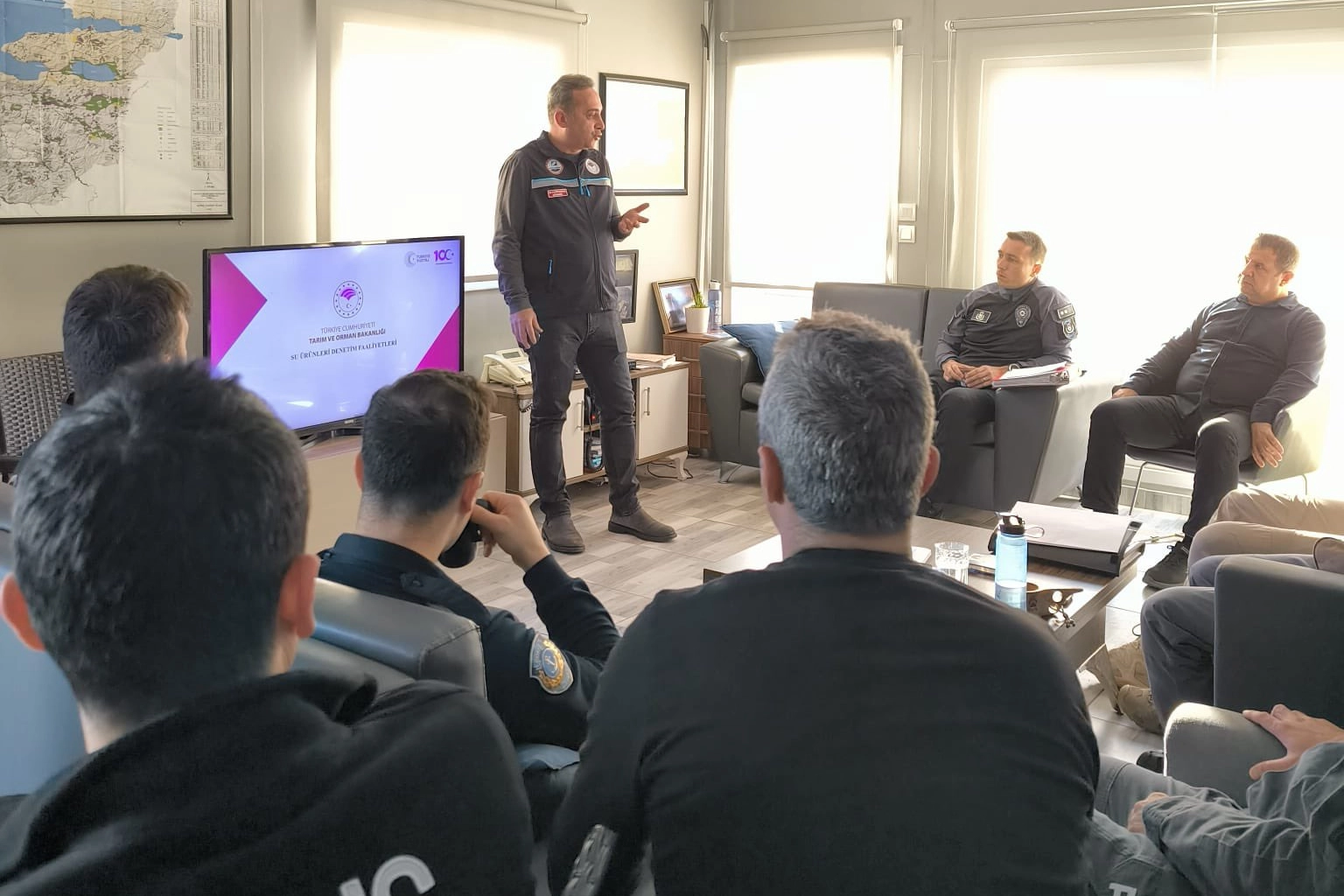 Mudanya’da su ürünleri denetimlerine eğitim desteği