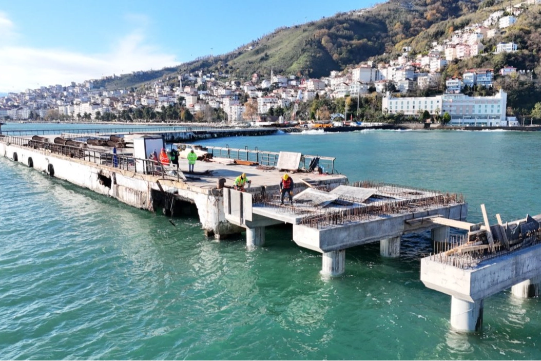 Ordu’da Altınordu rıhtımı yeniden canlanıyor