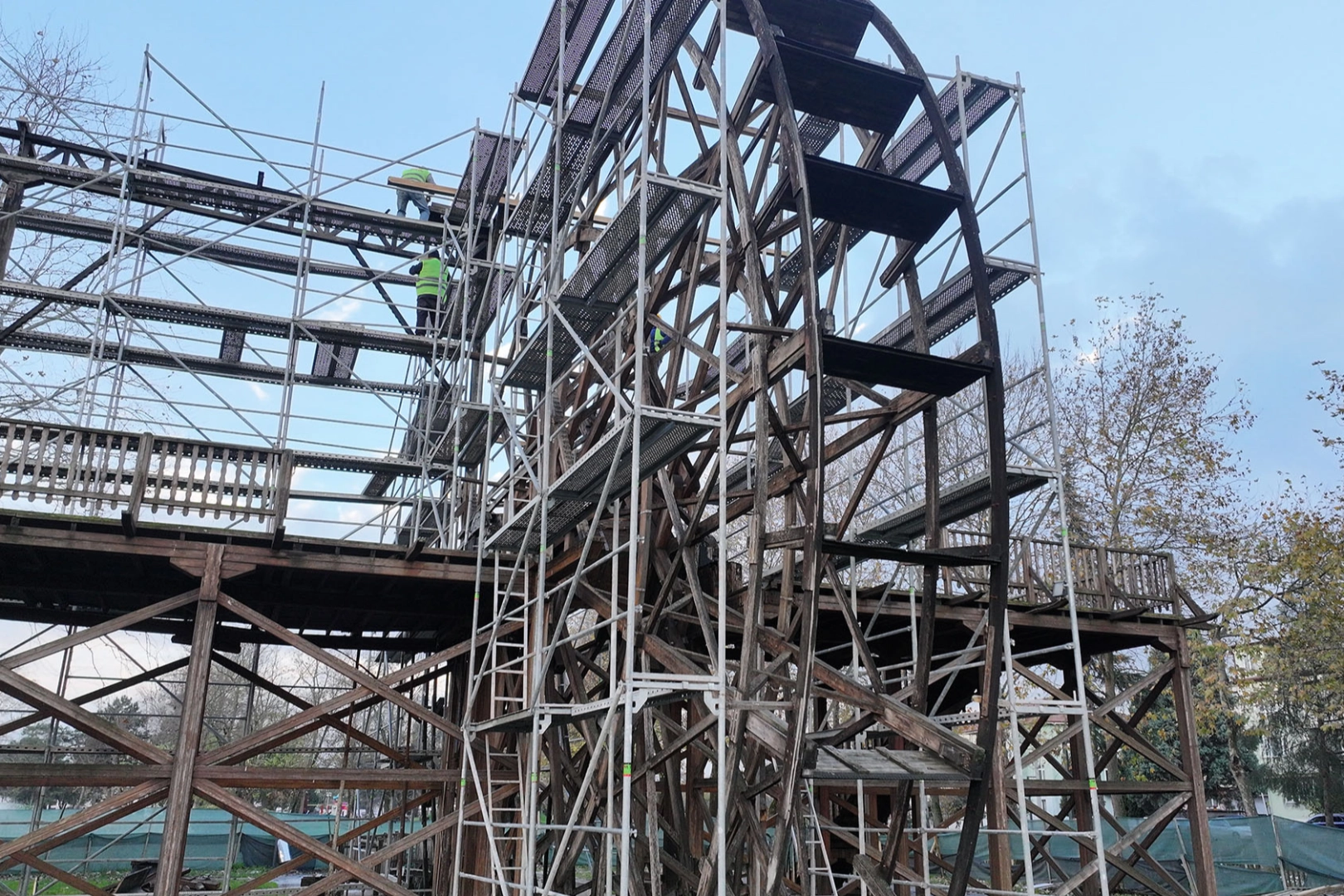 Sakarya’nın simgesi ‘Tarihi Çark’ yenileniyor