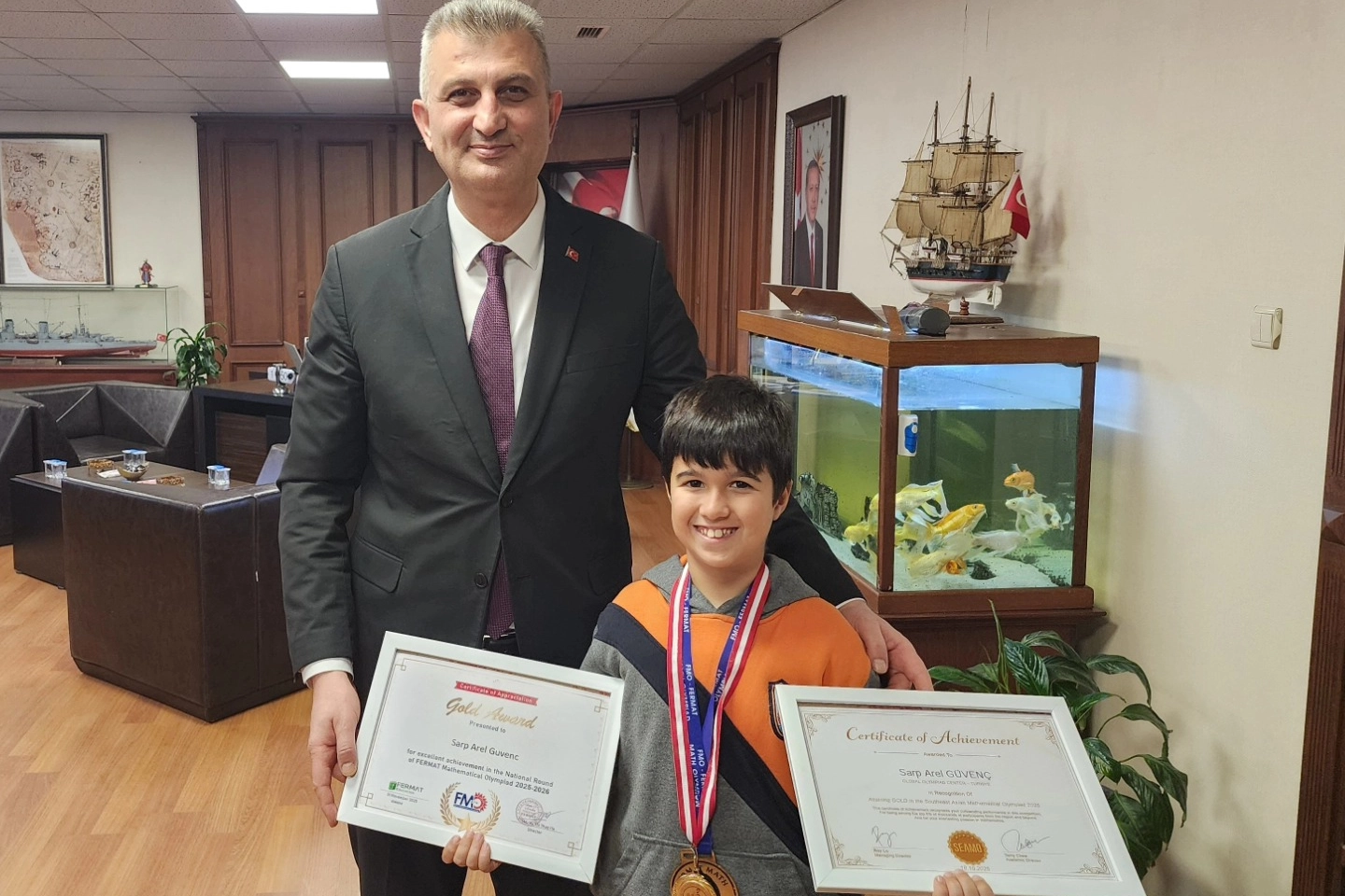 Türkiye’nin ve Gölcük’ün gururu oldu