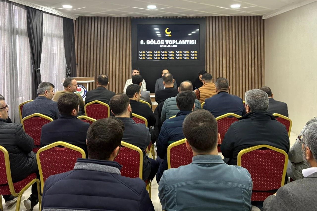 Yedi Hilal’in 8. Bölge Toplantısı Batman’da yapıldı