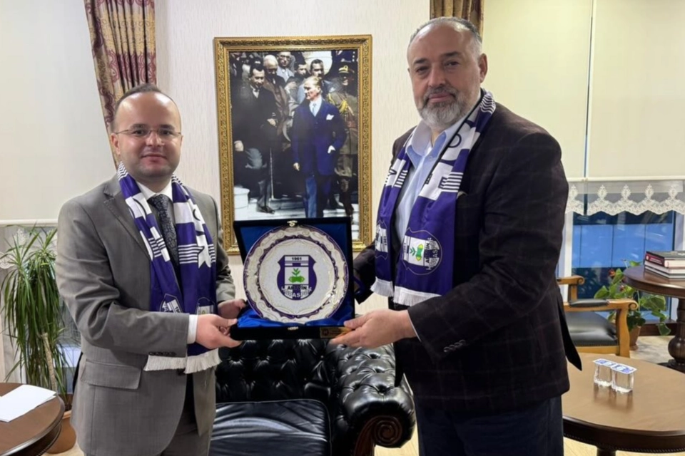 Artvin Hopaspor’dan Kaymakam Arslantürk’e ziyaret