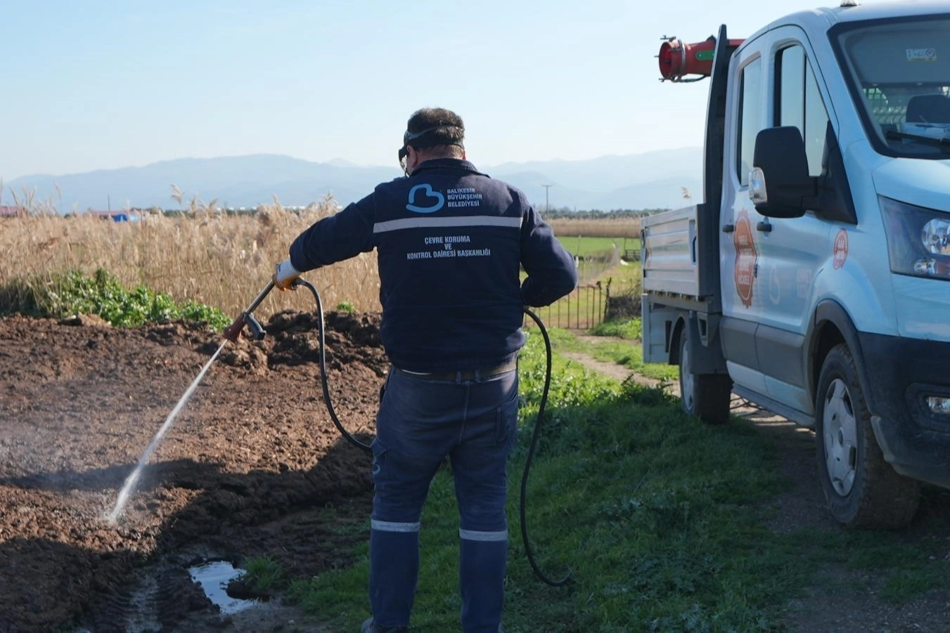 Balıkesir Büyükşehir’den tam gaz kışlak mücadelesi