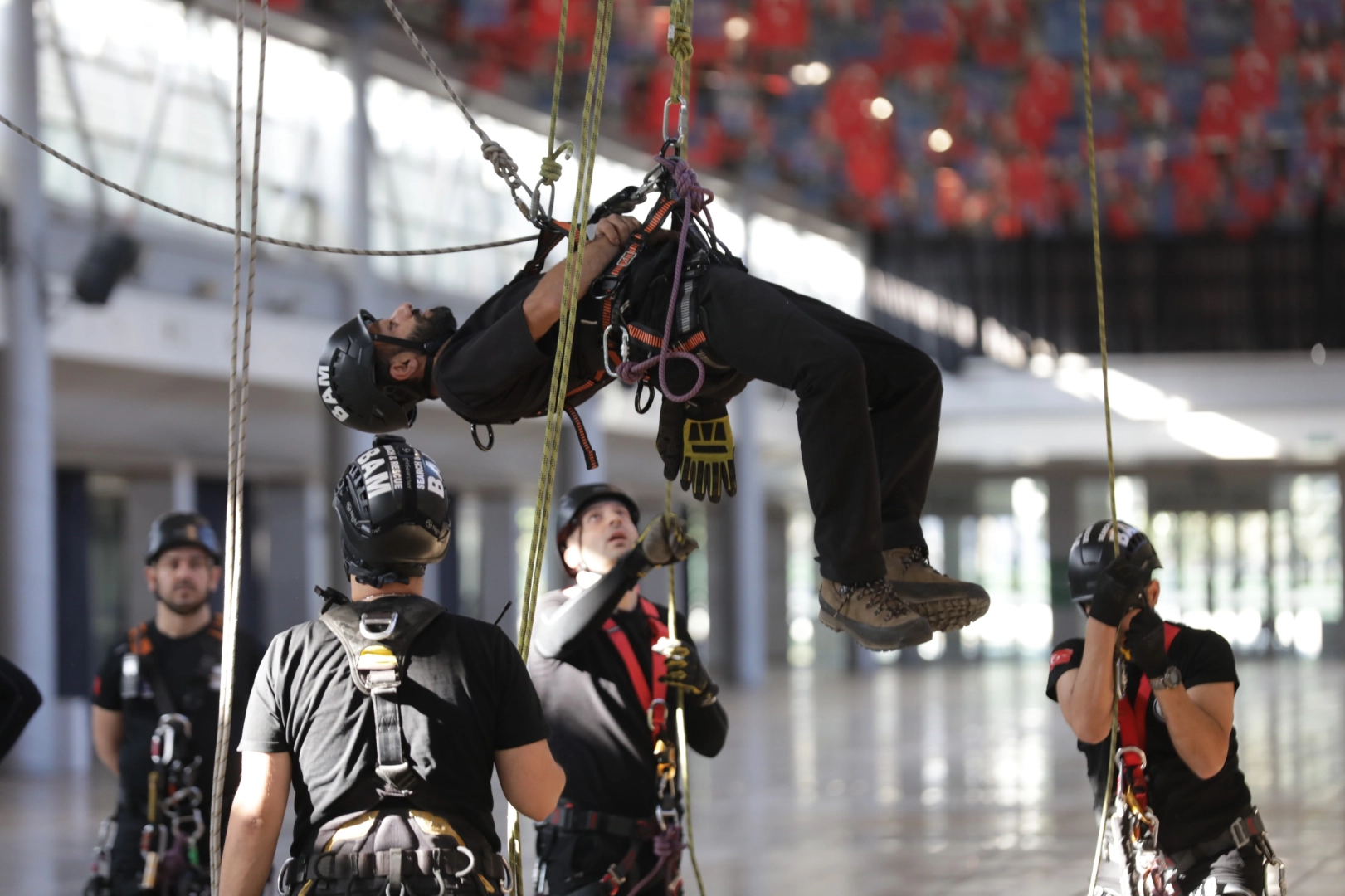 Bursa Büyükşehir ekibi afetlere her daim hazır