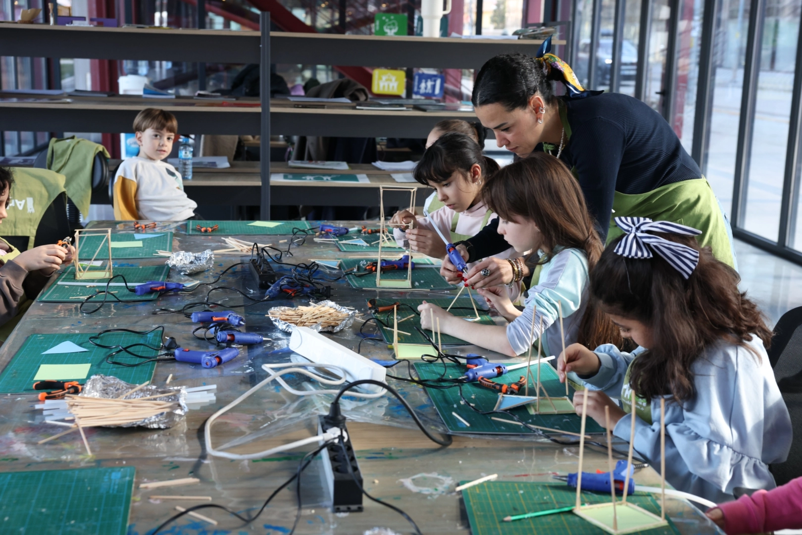 Bursa’da Nilüferli çocukların tatili dolu dolu geçiyor